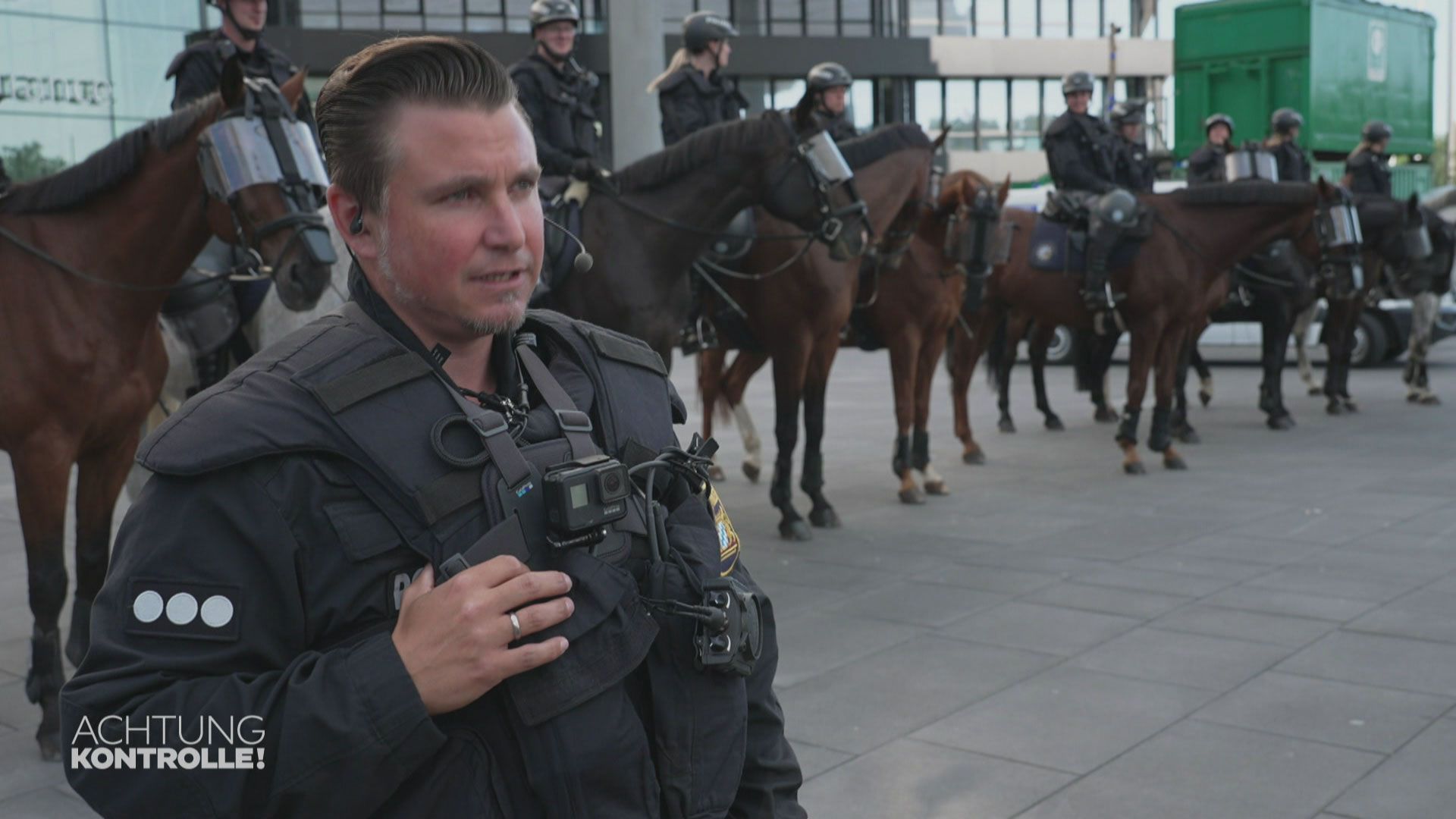 Frankenderby – Reiterstaffel im Einsatz