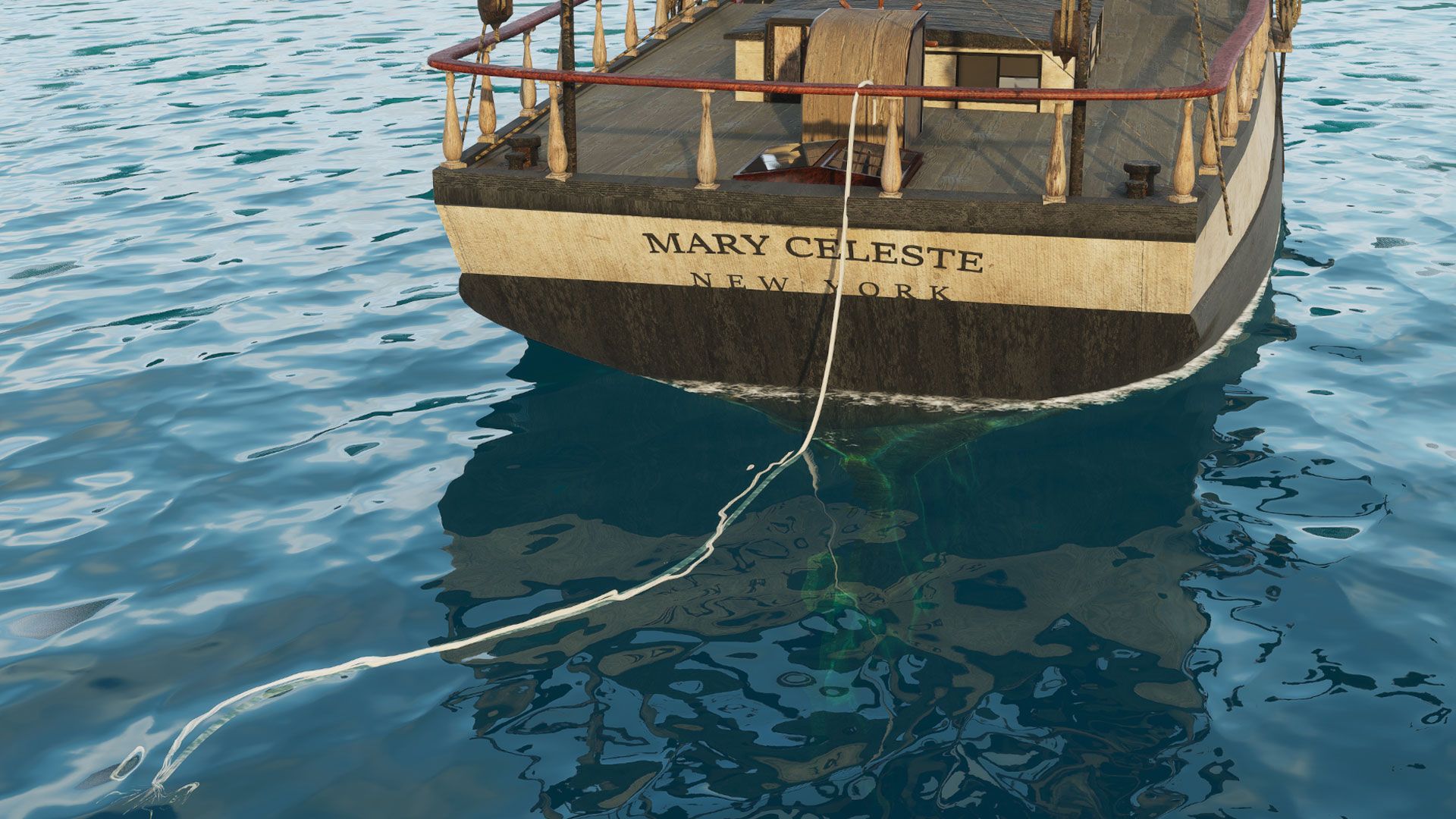 A Ghost Ship and a Ghastly Glow