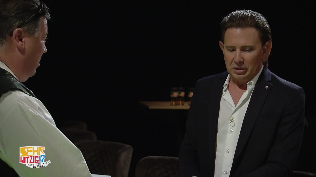 Nach der Wahl-Spezial: Gernot Haas als Sebastian Kurz bei "Sehr witzig!?"