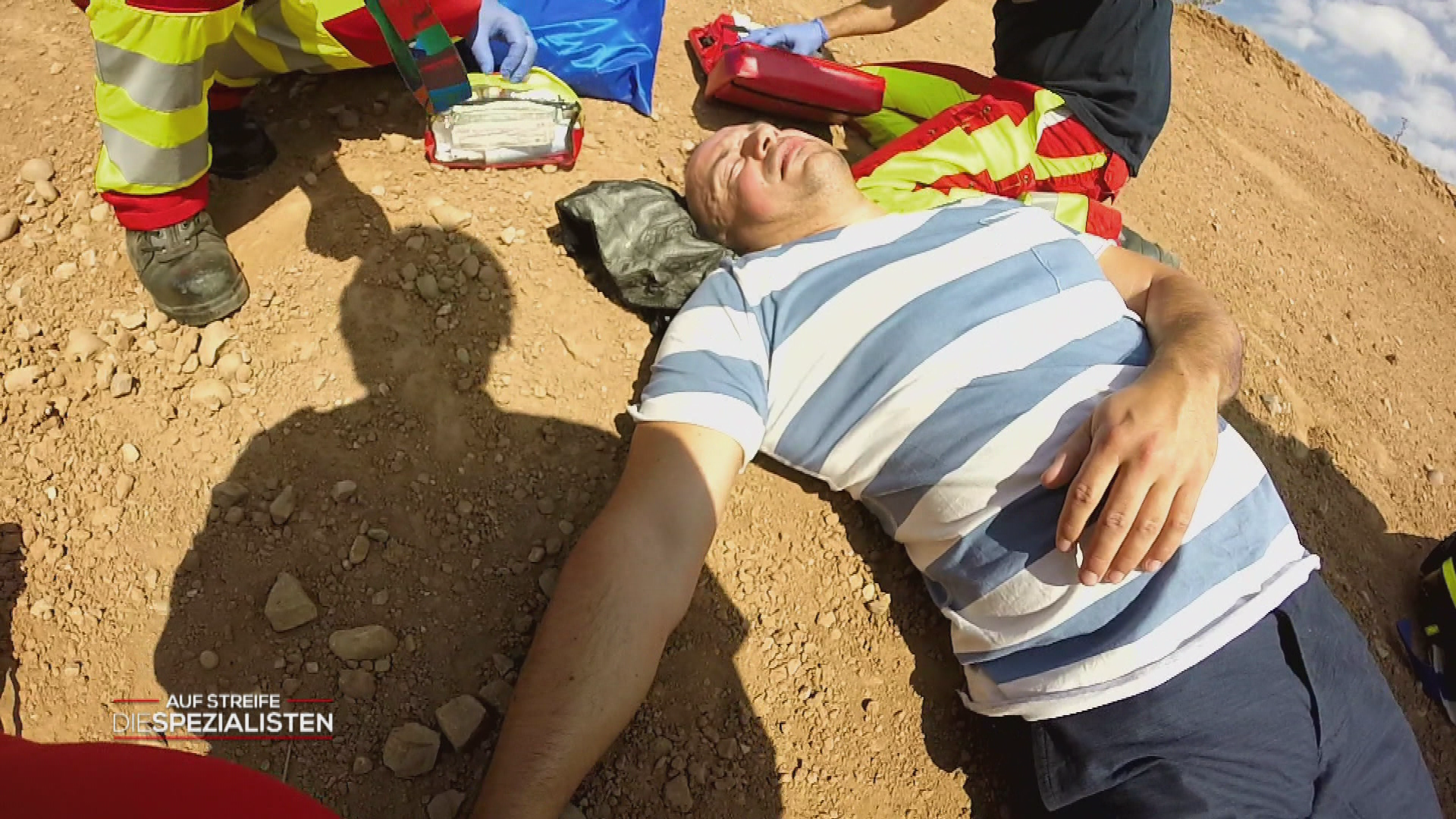 Unfall im Zorbing Ball