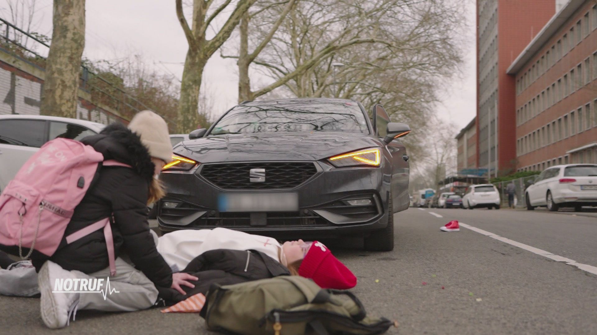 Überfahren auf dem Schulweg