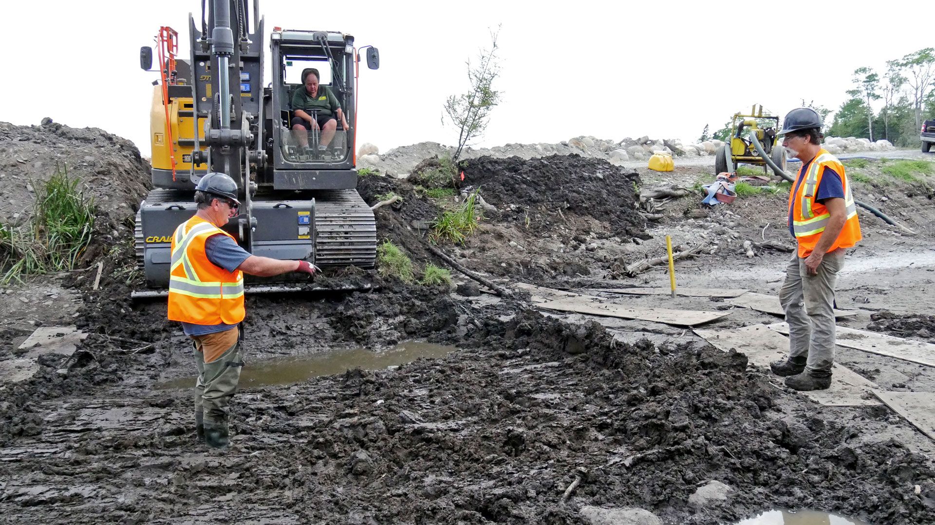 Rätselhafter Schiffskai