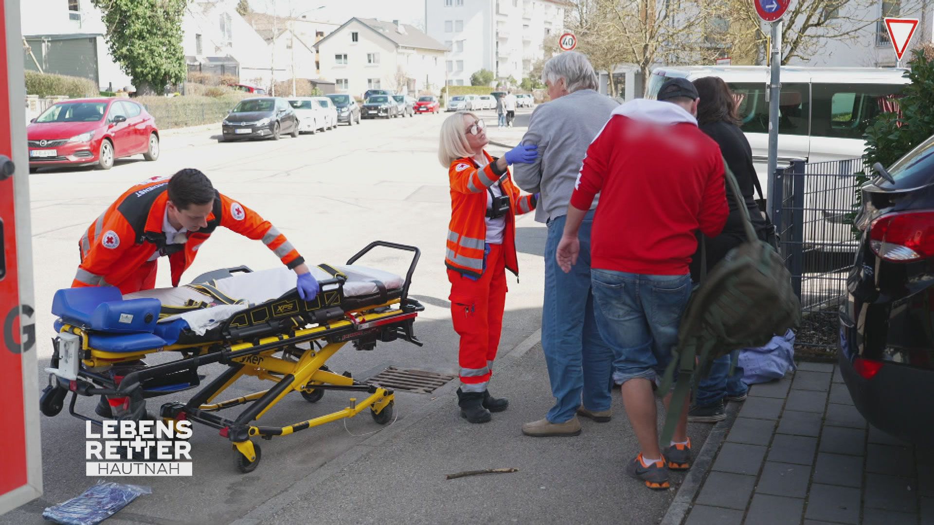 Einsatzgebiet Fürstenfeldbruck: Sturz auf offener Straße