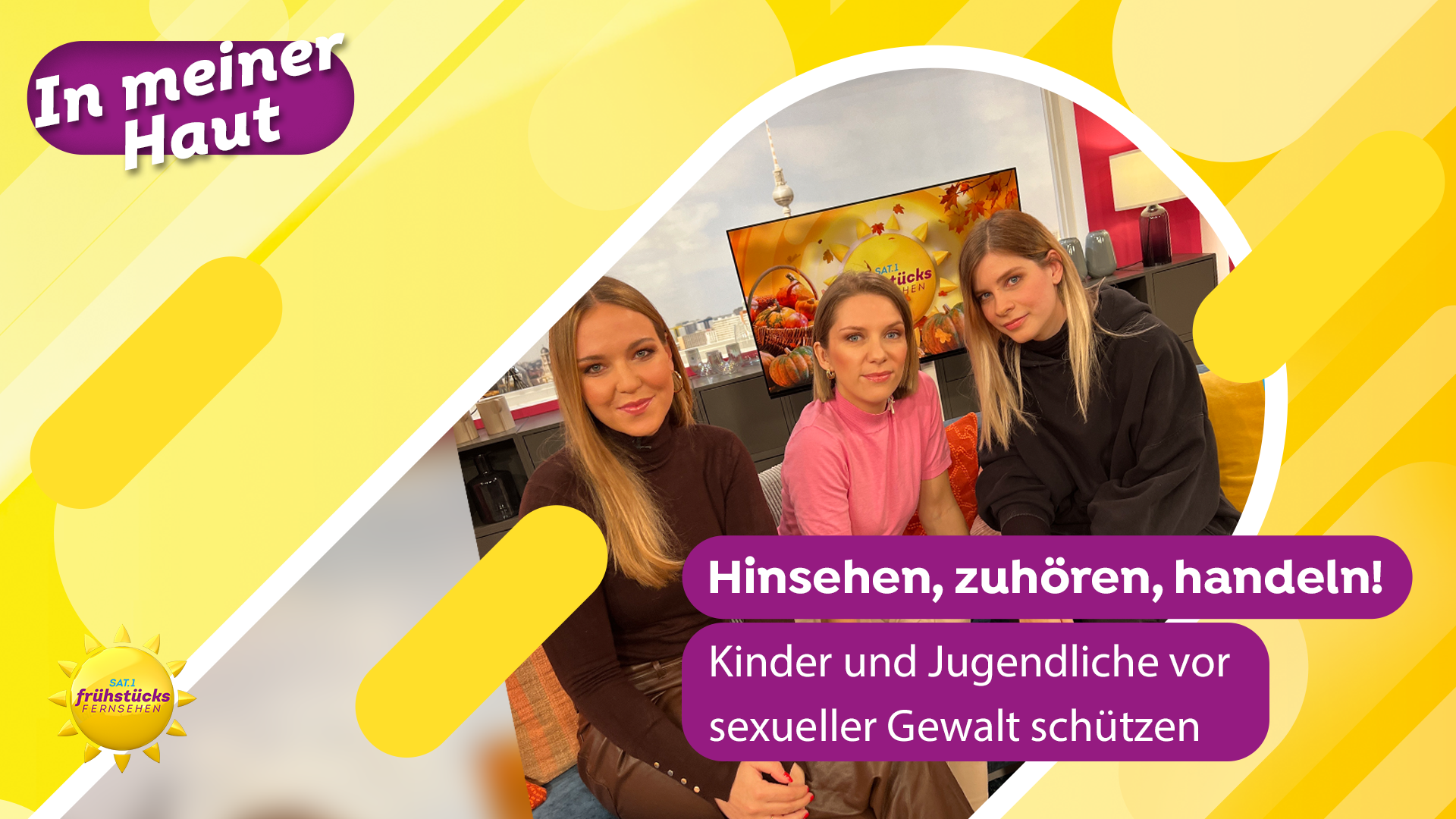 Hinsehen, zuhören, handeln! Schützt Kinder und Jugendliche vor sexueller Gewalt