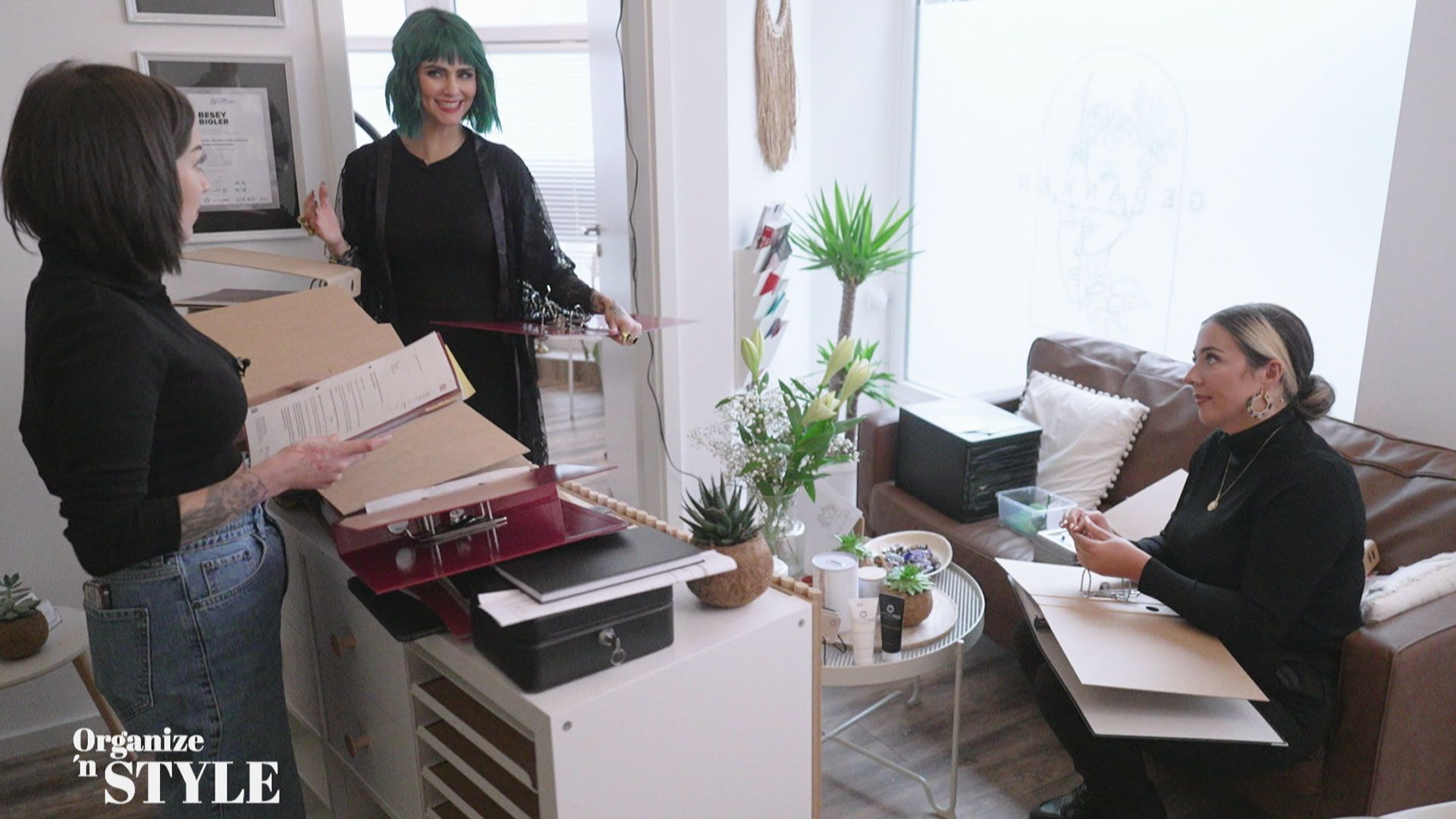 Organizing im Tattoo-Studio