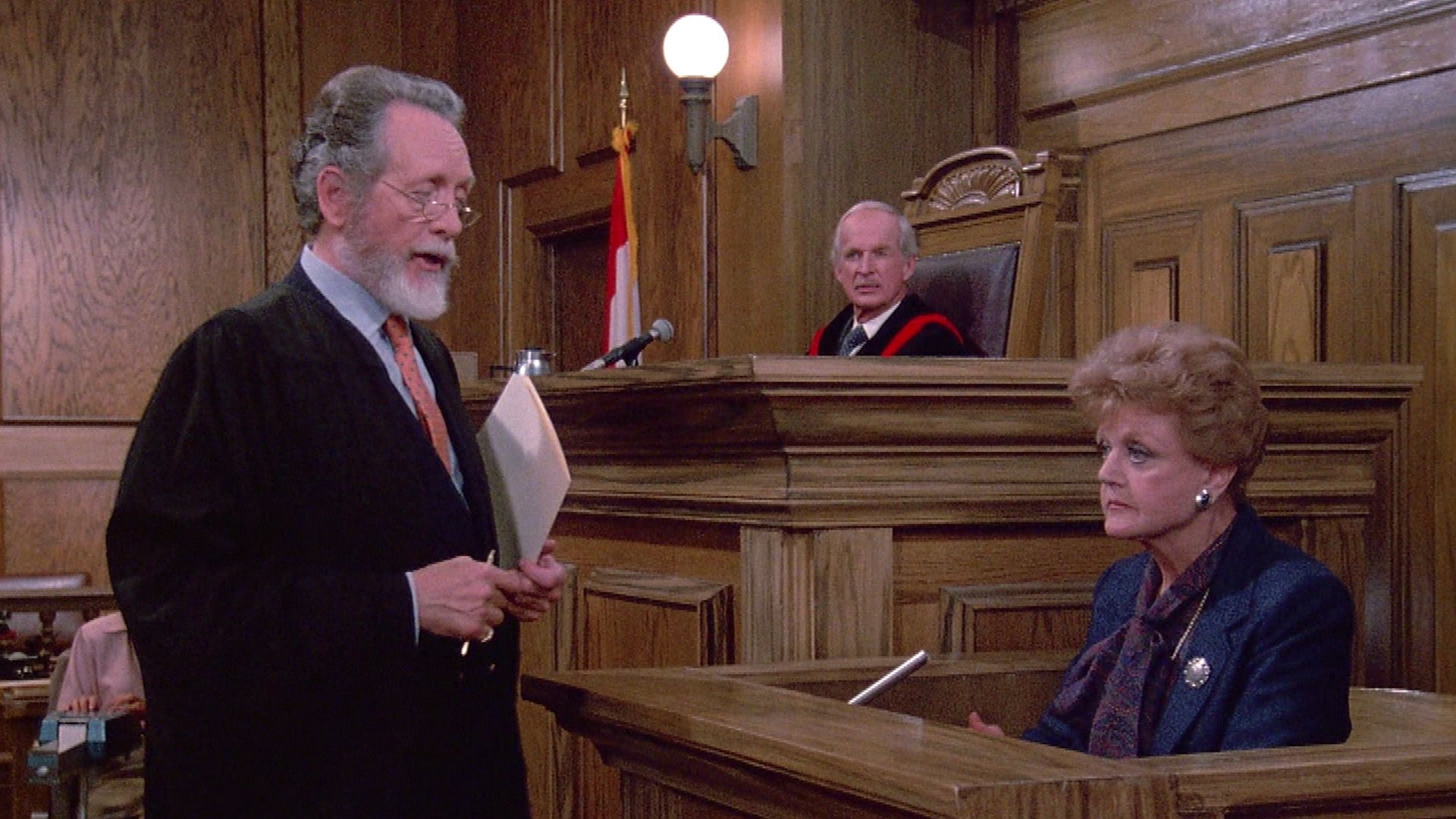 Jessica im Zeugenstand