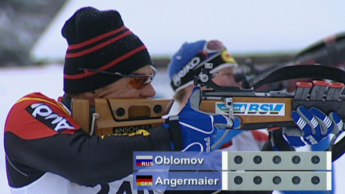 Der Biathlon-Athlet