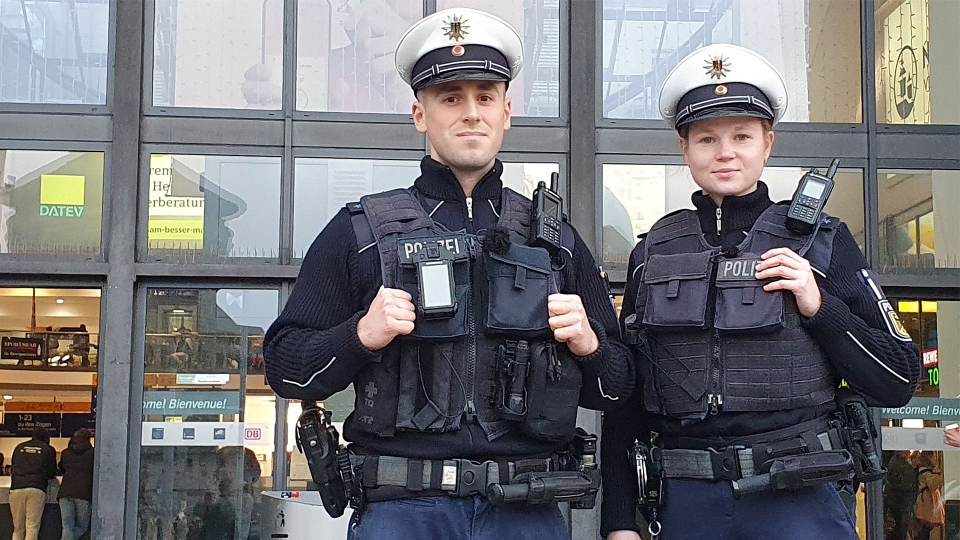 Thema u.a.: Bundespolizei Nürnberg Hauptbahnhof