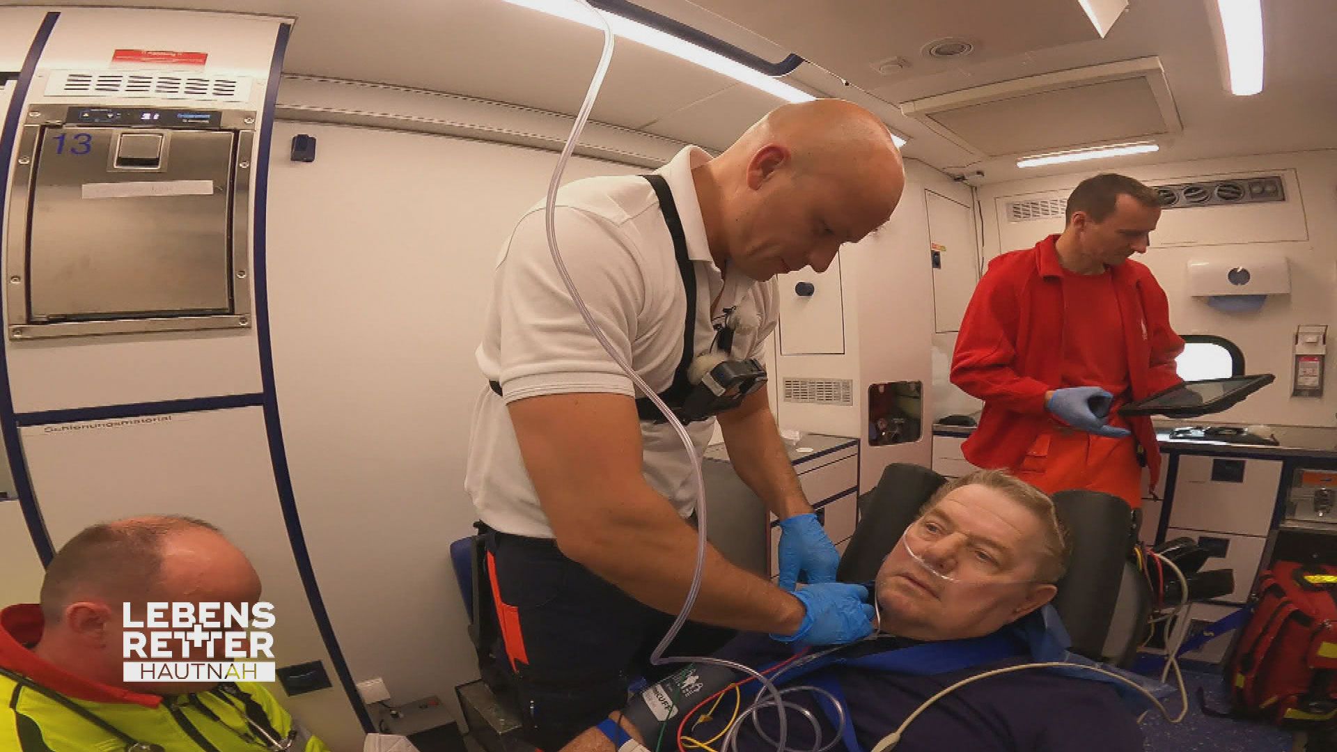 Einsatzgebiet Dresden: Patient mit Brustschmerzen und Atemnot