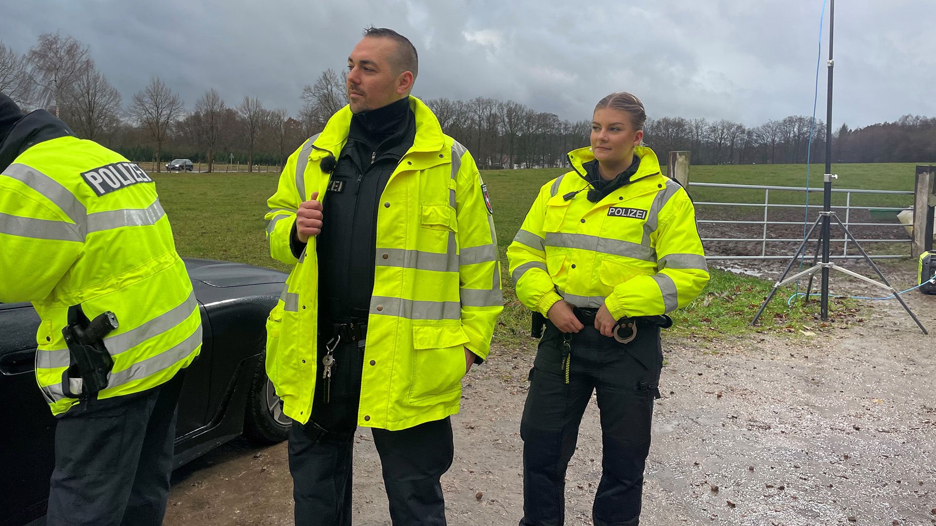 Thema u.a.: Polizei-Großkontrolle in Jesteburg bei Hamburg
