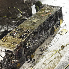 Sechs Tote bei Busbrand in der Schweiz