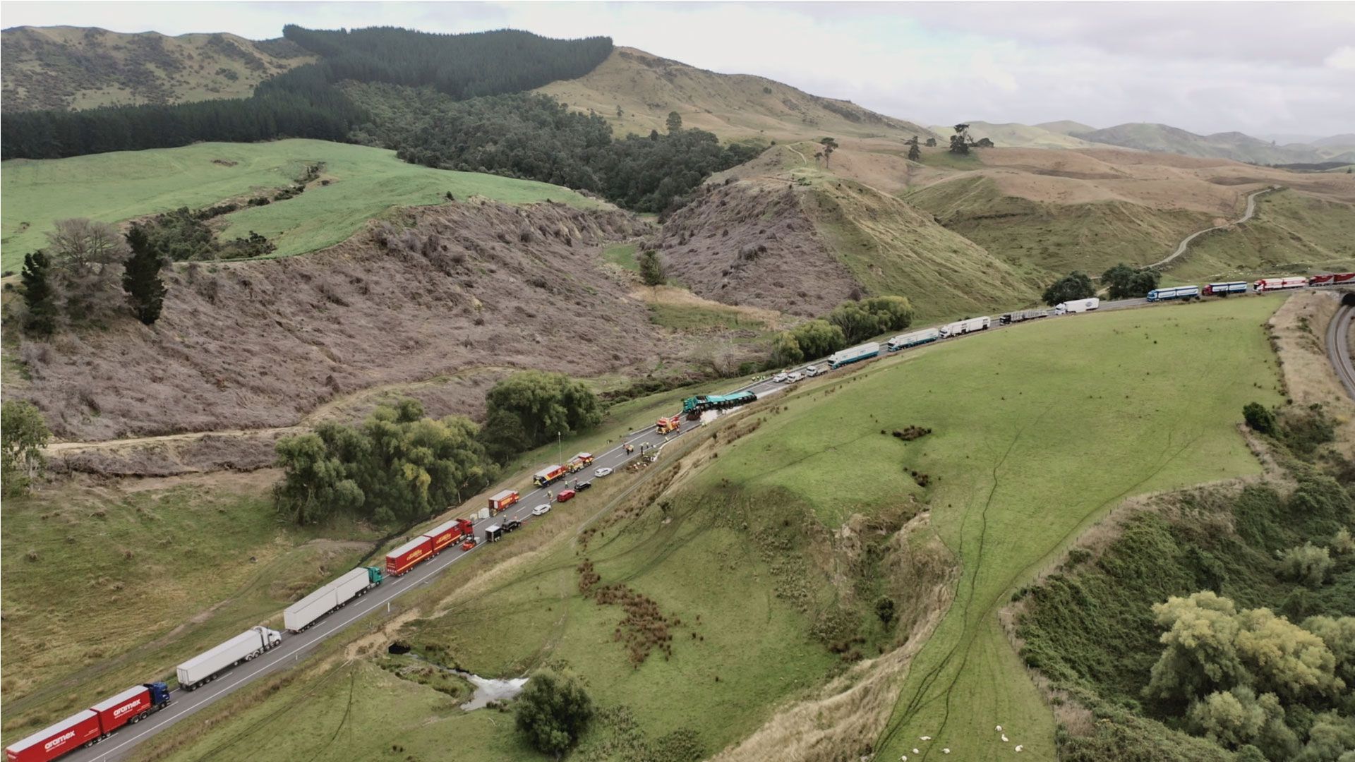 Superstau in Neuseeland