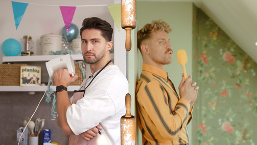 Kuchen oder Chaos - Das Backbattle der Reality-Stars Kuchen oder Chaos - Das Backbattle der Reality-Stars Folge 4: Mit Übermütig zur Kindheitstraum-Torte?: Aaron Königs gegen Lorik Bunjaku