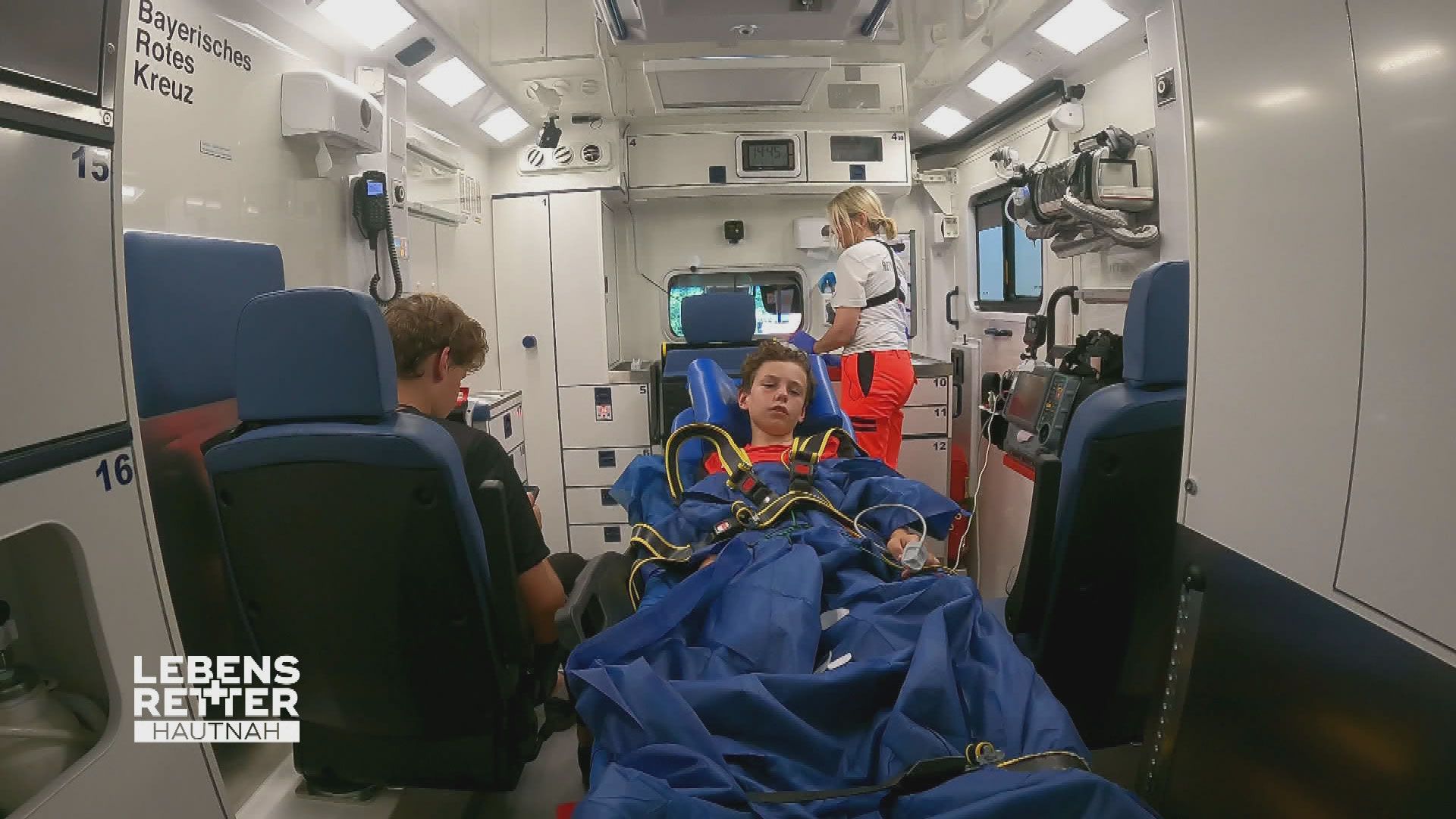 Einsatzgebiet München: Brustschmerzen bei einem Kind nach Ballkontakt