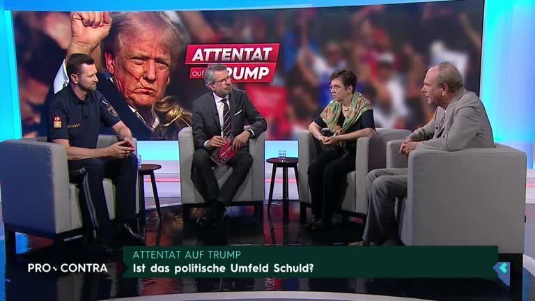 Pro und Contra Spezial vom 14.07.2024: Trump-Attentat