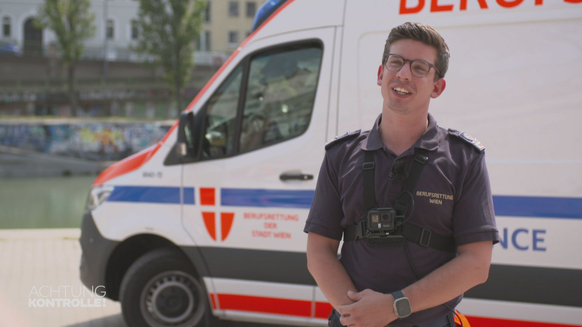 E-Scooter Unfall auf der Donauinsel – Berufsrettung Wien