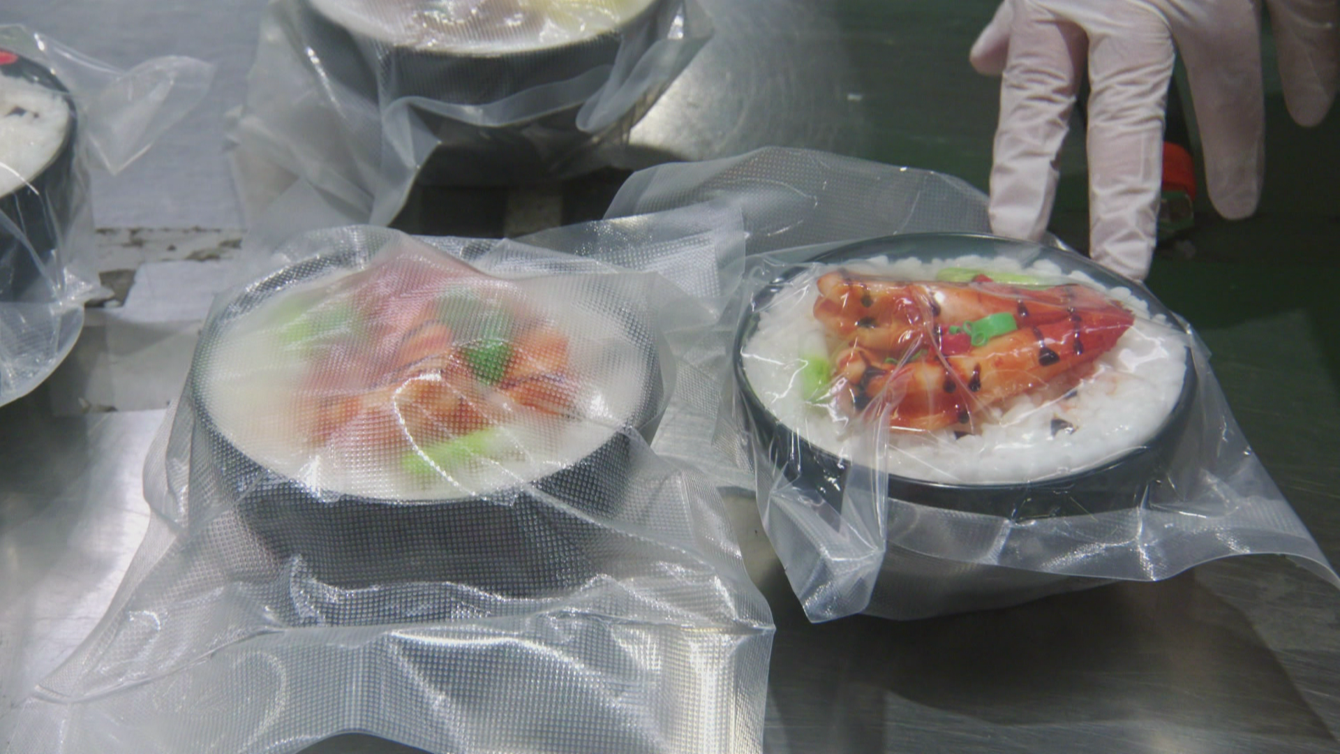 Sushi mit Spezialfüllung