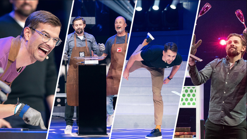 Joko & Klaas gegen ProSieben Joko & Klaas gegen ProSieben Folge 5: Joko und Klaas gegen Profi-Fußballer und Profikoch