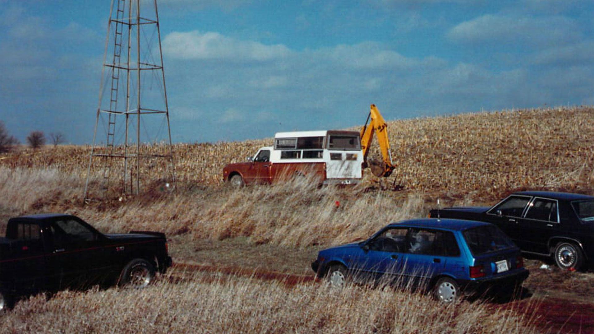 Maisfeld des Grauens