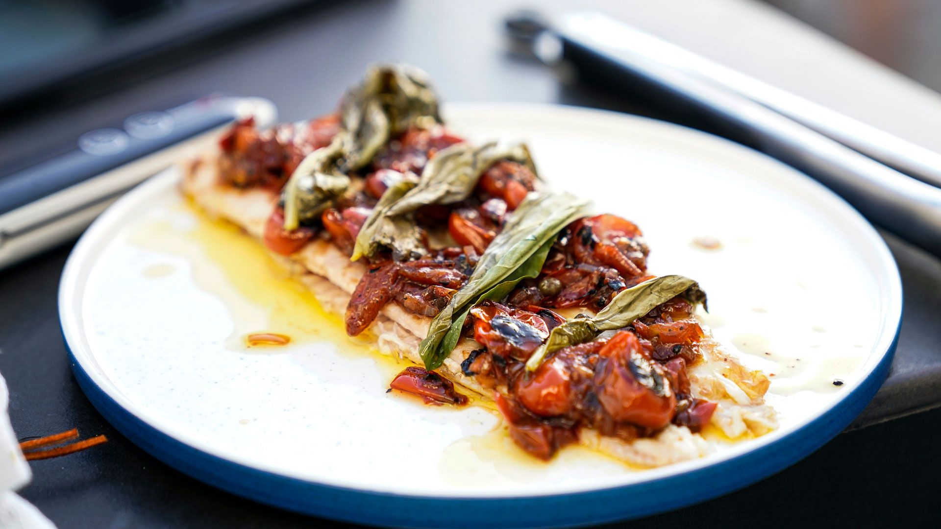 Abendessen im Strandhaus