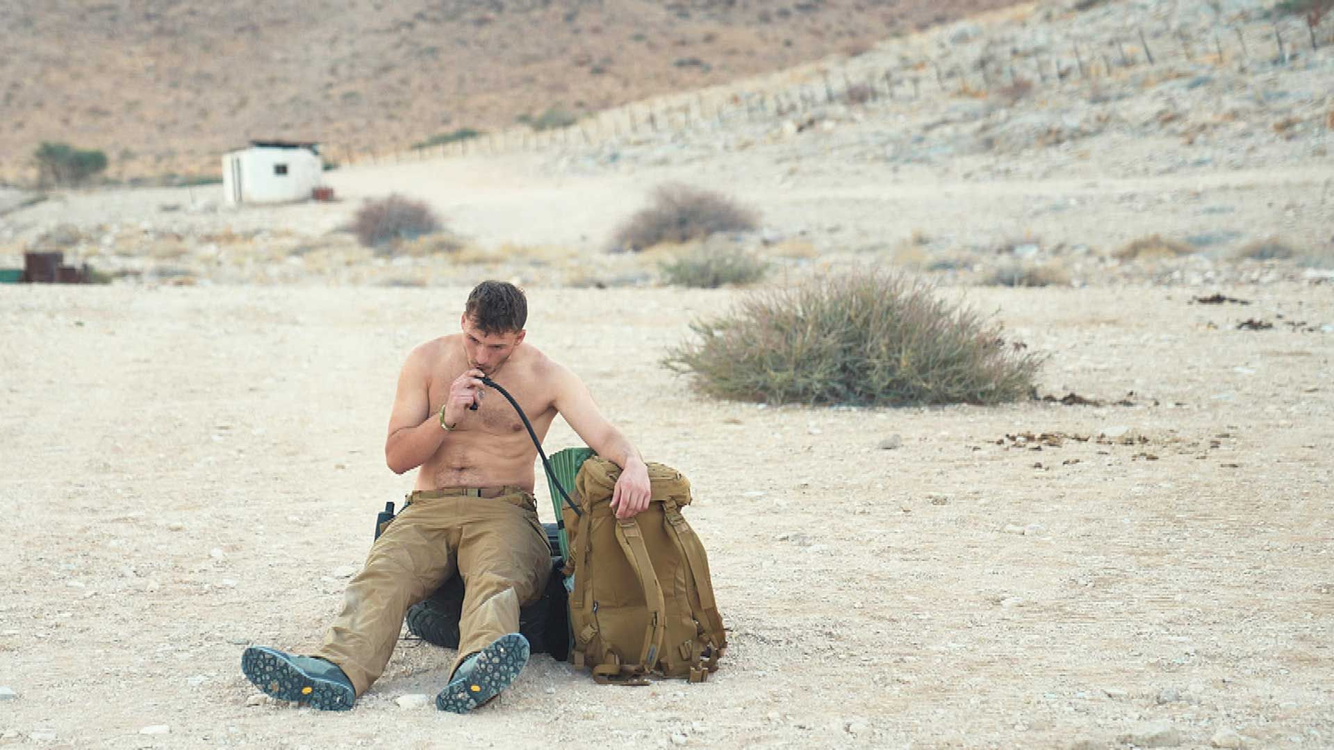 Allein in der Wüste