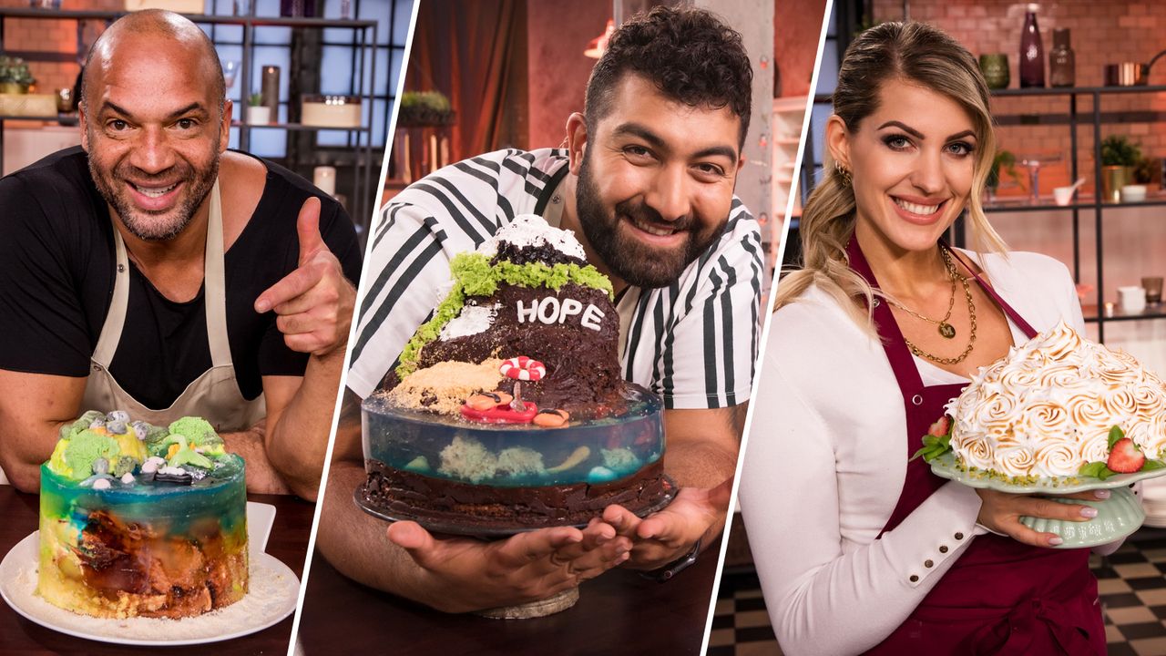 Halbfinale mit spektakulären Inseltorten