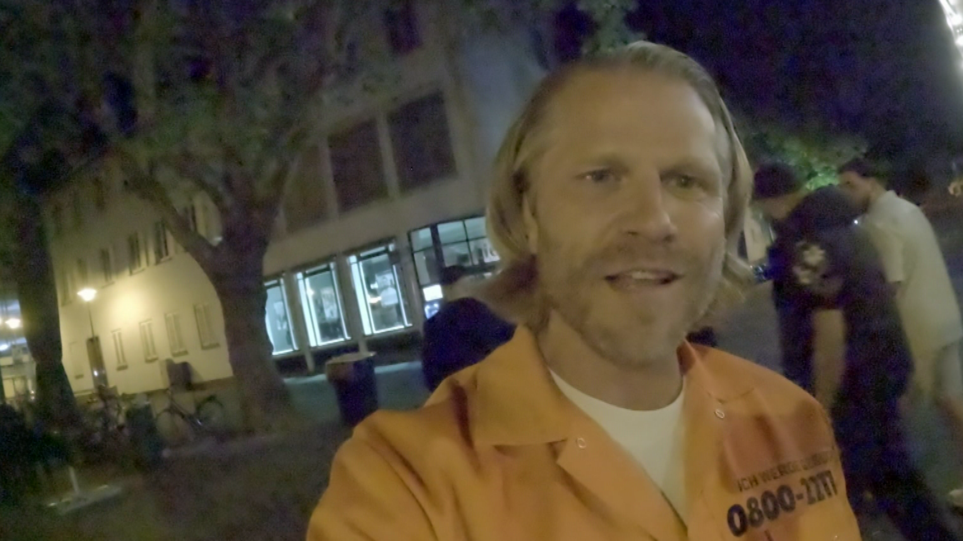 Die erste Nacht auf der Flucht