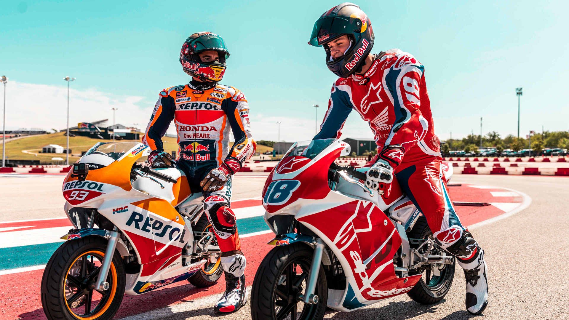 Donut-Wette mit Marc Márquez