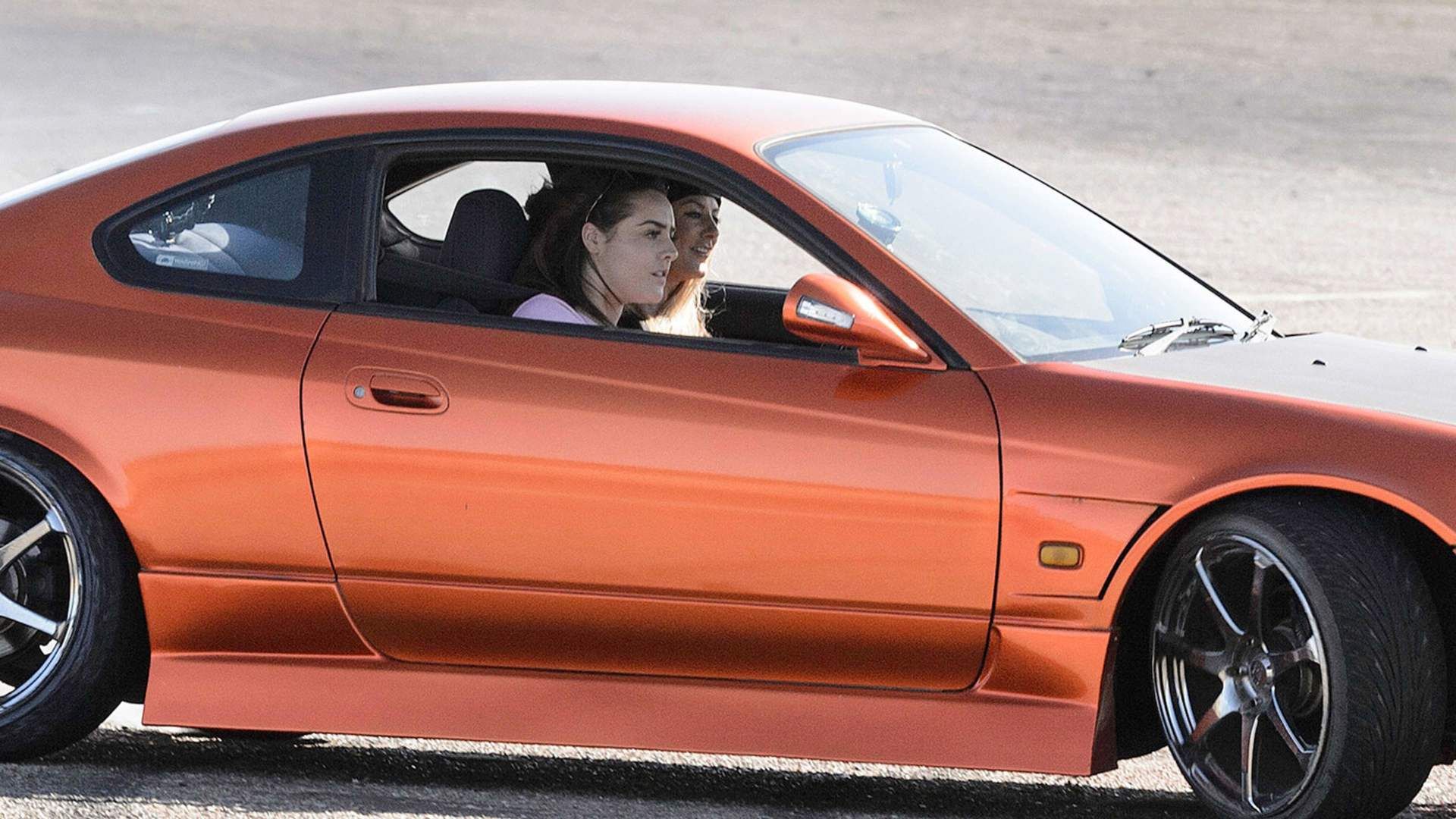 Vorbereitung für die Strecke