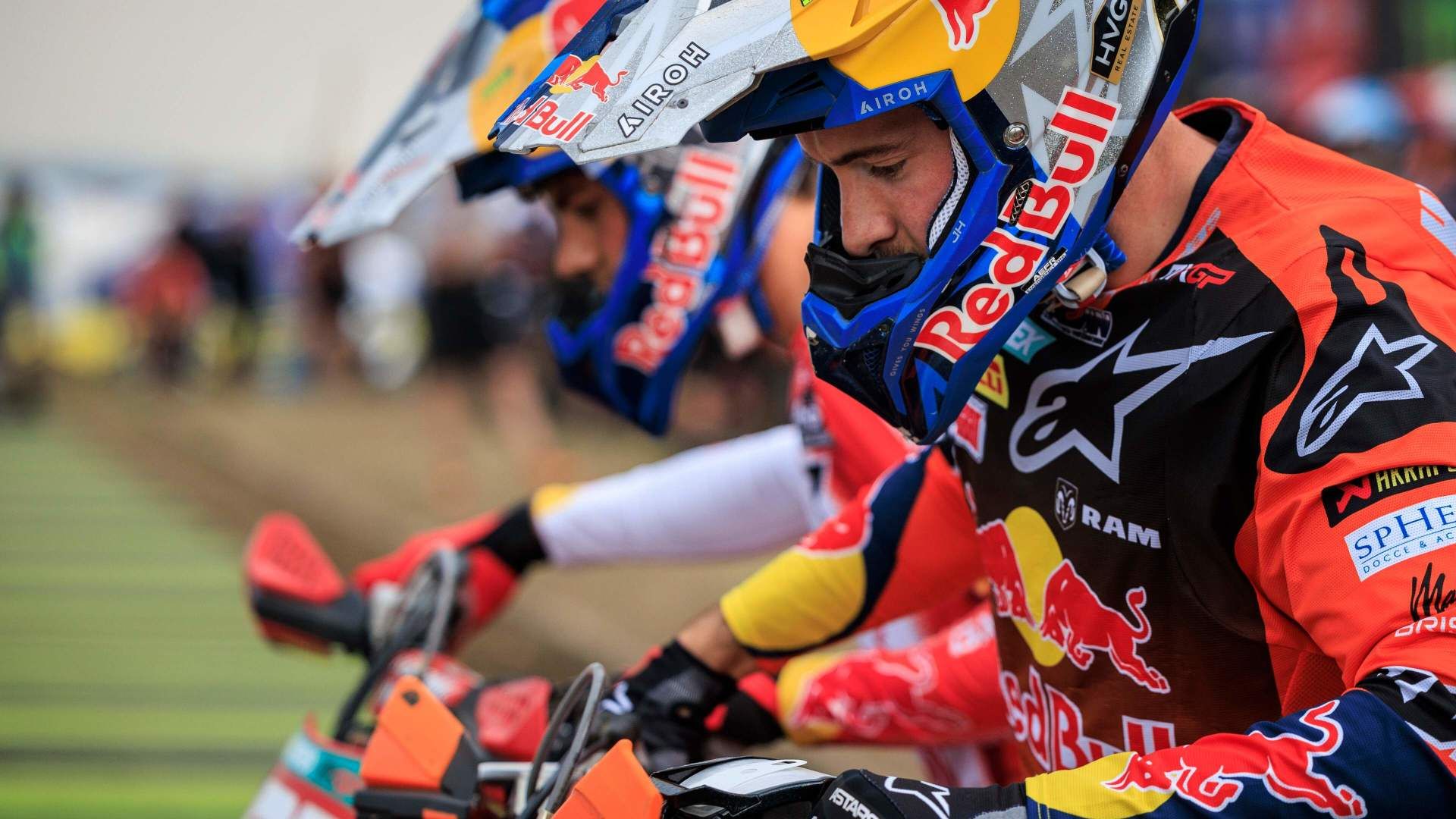 Jeffrey Herlings bereitet sich auf den GP vor