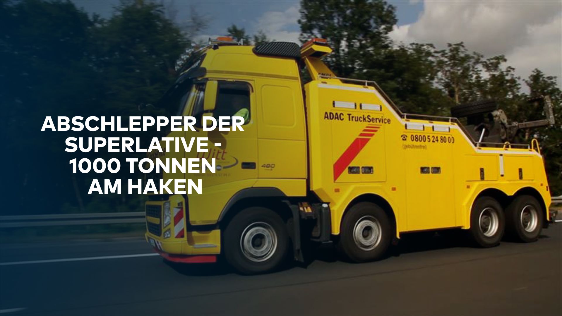 Abschlepper der Superlative - 1000 Tonnen am Haken