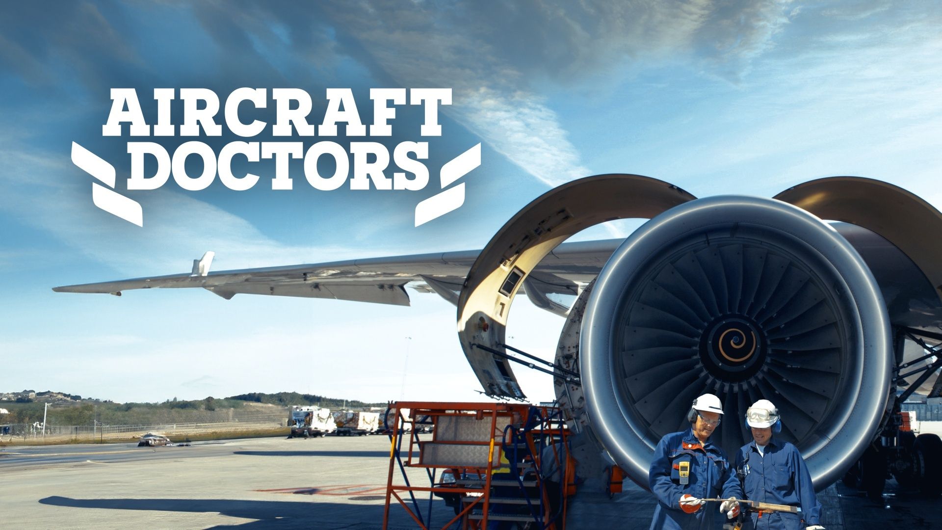 Vor dem Absprung steht die Flugzeugwartung