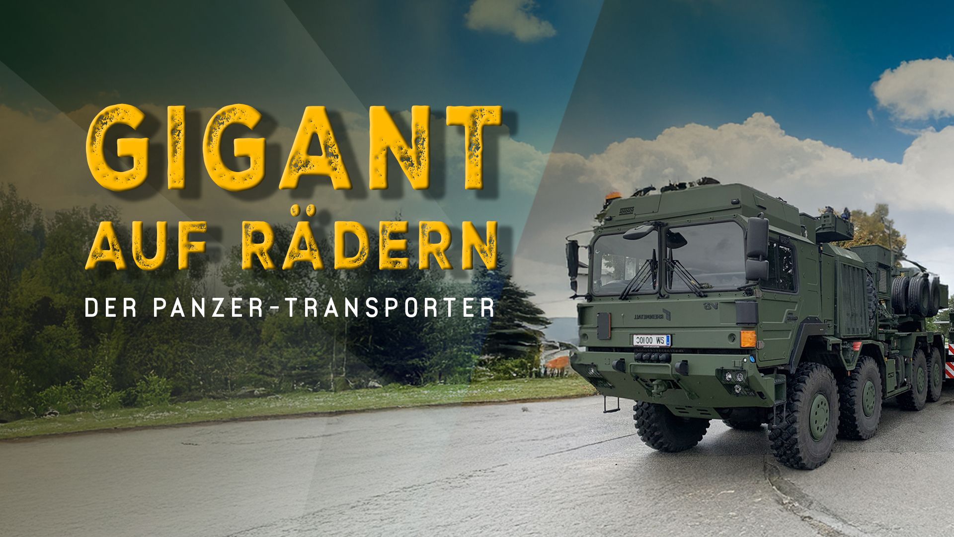 Gigant auf Rädern - Der Panzer-Transporter
