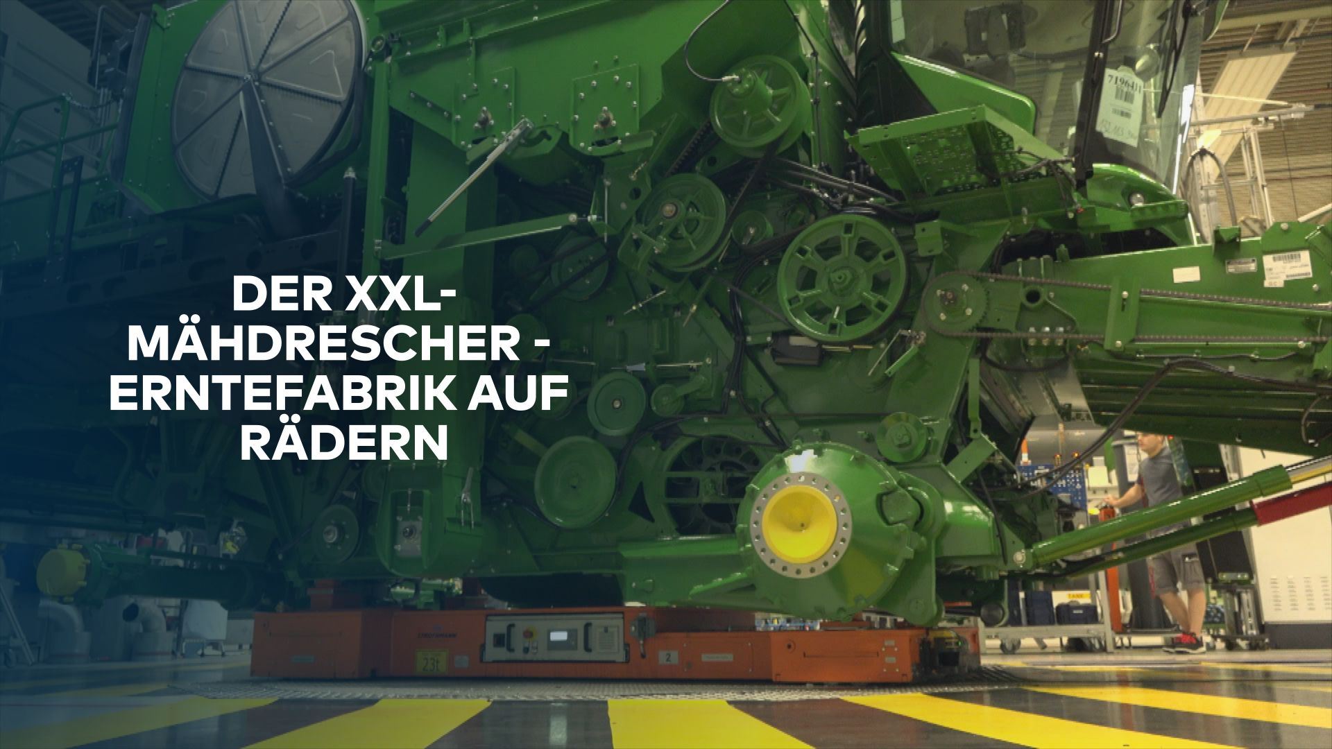 Der XXL-Mähdrescher - Erntefabrik auf Rädern