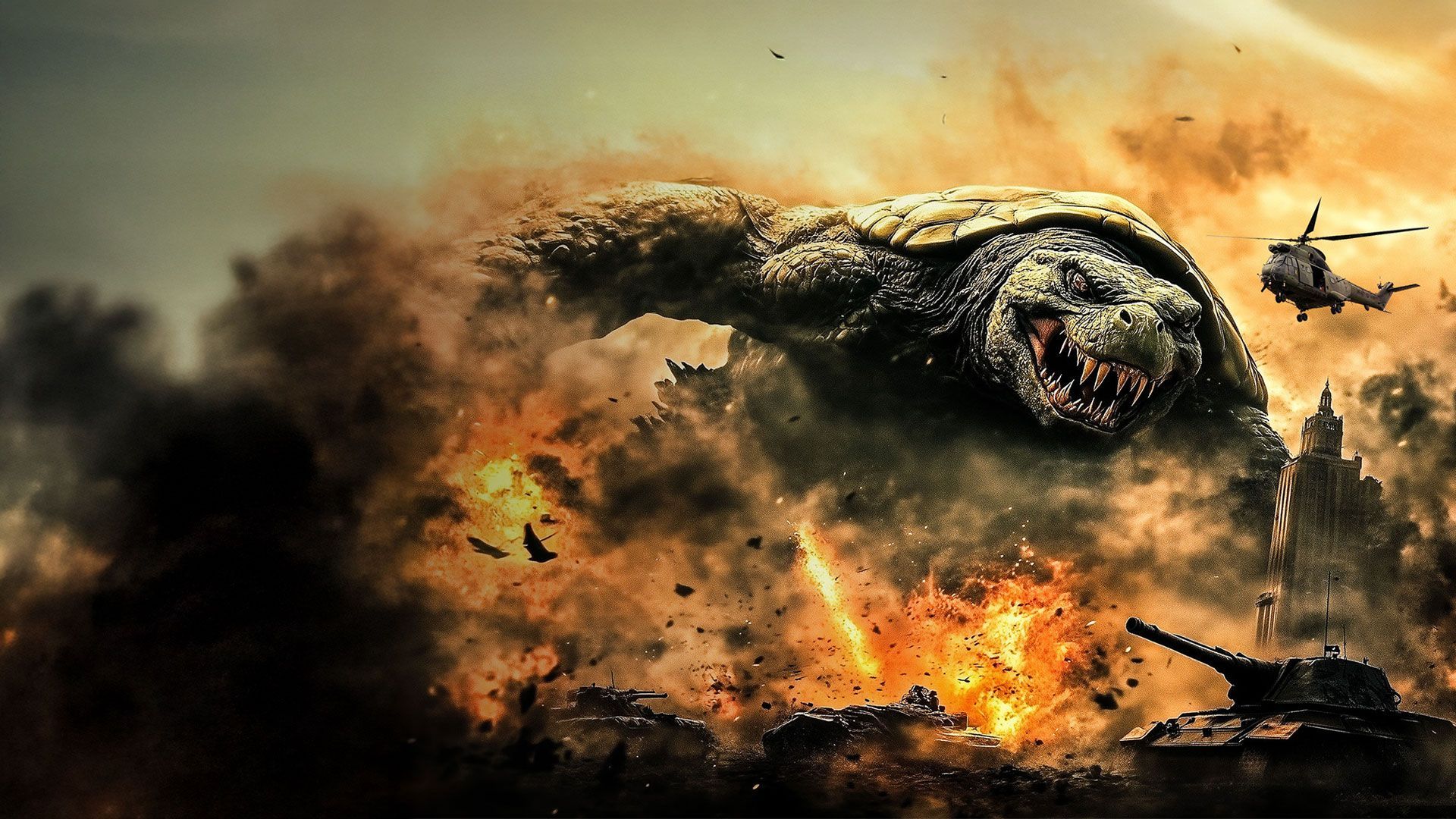 Gameras Kampf gegen Frankensteins Monster
