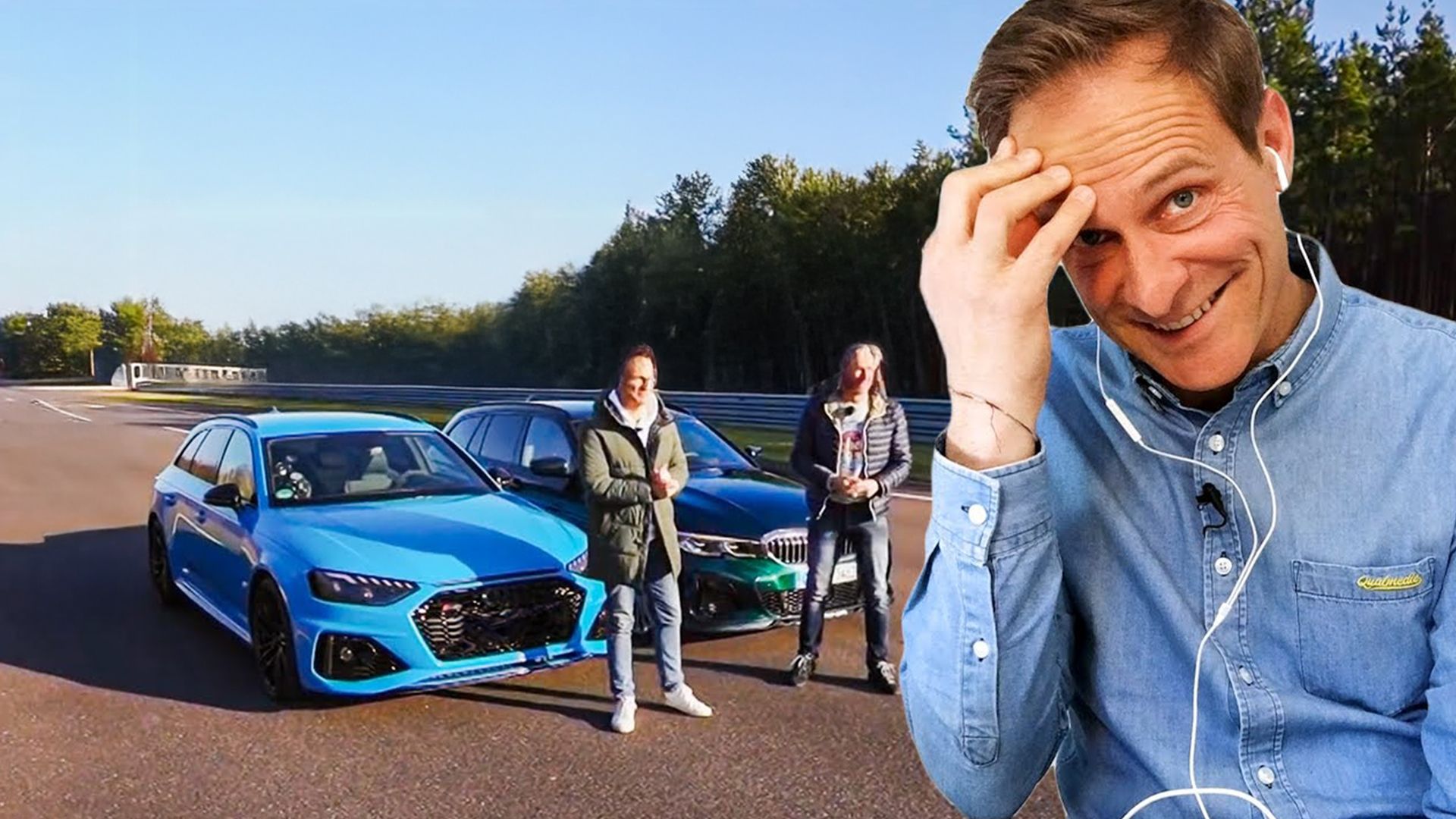 Reaktion auf Power-Kombis bei GRIP | Audi RS4 Avant vs. Alpina B3 Touring