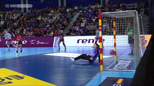 Handball Damen EM-Qualifikation: Spanien - Österreich, Highlights