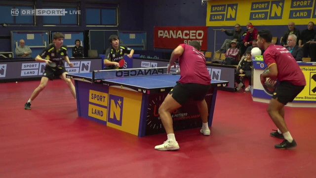 Tischtennis Bundesliga Herren: Stockerau - SPG Linz