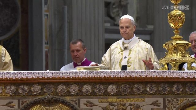Katholischer Weihnachtsgottesdienst mit Papst Leo XIV.