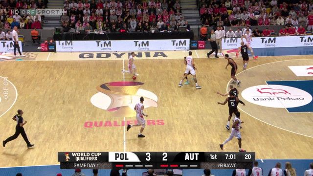 Basketball Herren WM-Qualifikation 2027: Polen - Österreich aus Gdynia