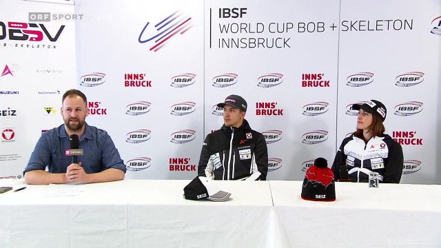 Pressekonferenz: Bob & Skeleton vor Heimweltcup aus Innsbruck