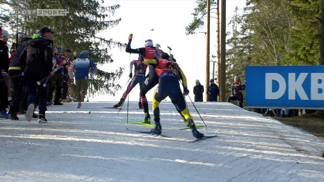 Biathlon Weltcup: Verfolgung Herren aus Otepää
