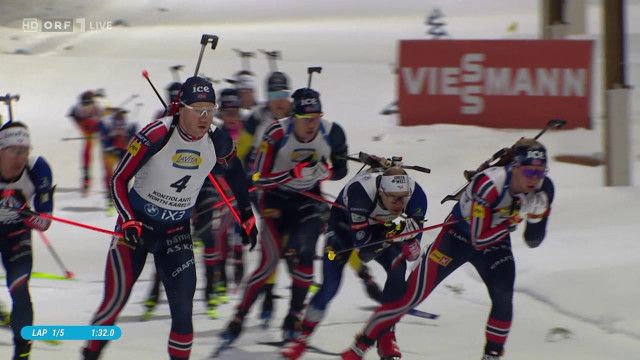 Biathlon Weltcup Kontiolahti: Herren Massenstart