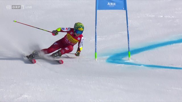 Skiweltcup: Riesenslalom der Damen Are - 1. Durchgang