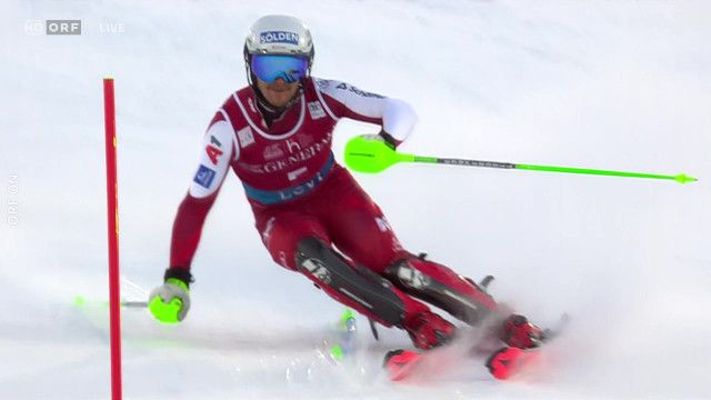 Skiweltcup: Slalom der Herren in Levi - 1. Durchgang