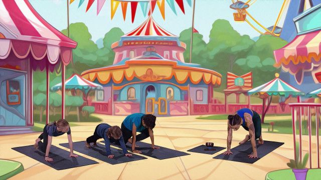 Yoga Kids: Rummelplatz 3