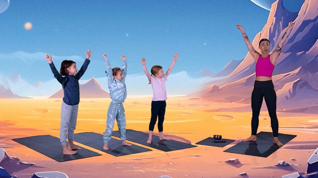 Yoga Kids: Weltraum 1