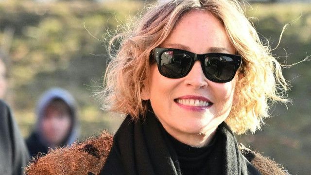 Pressekonferenz: Sharon Stone als Stargast beim Opernball