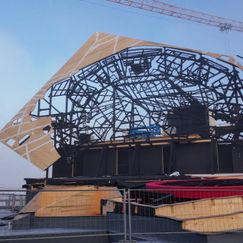 Bregenzer Festspiele: Aufbau der größten Seebühne der Welt