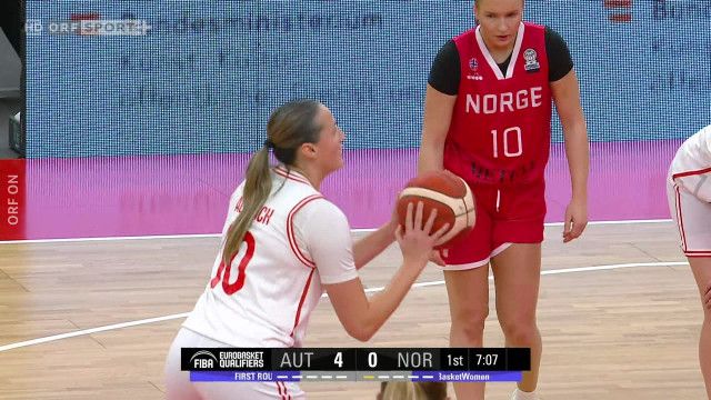 Basketball Damen EM-Qualifikation: Österreich - Norwegen, Highlights